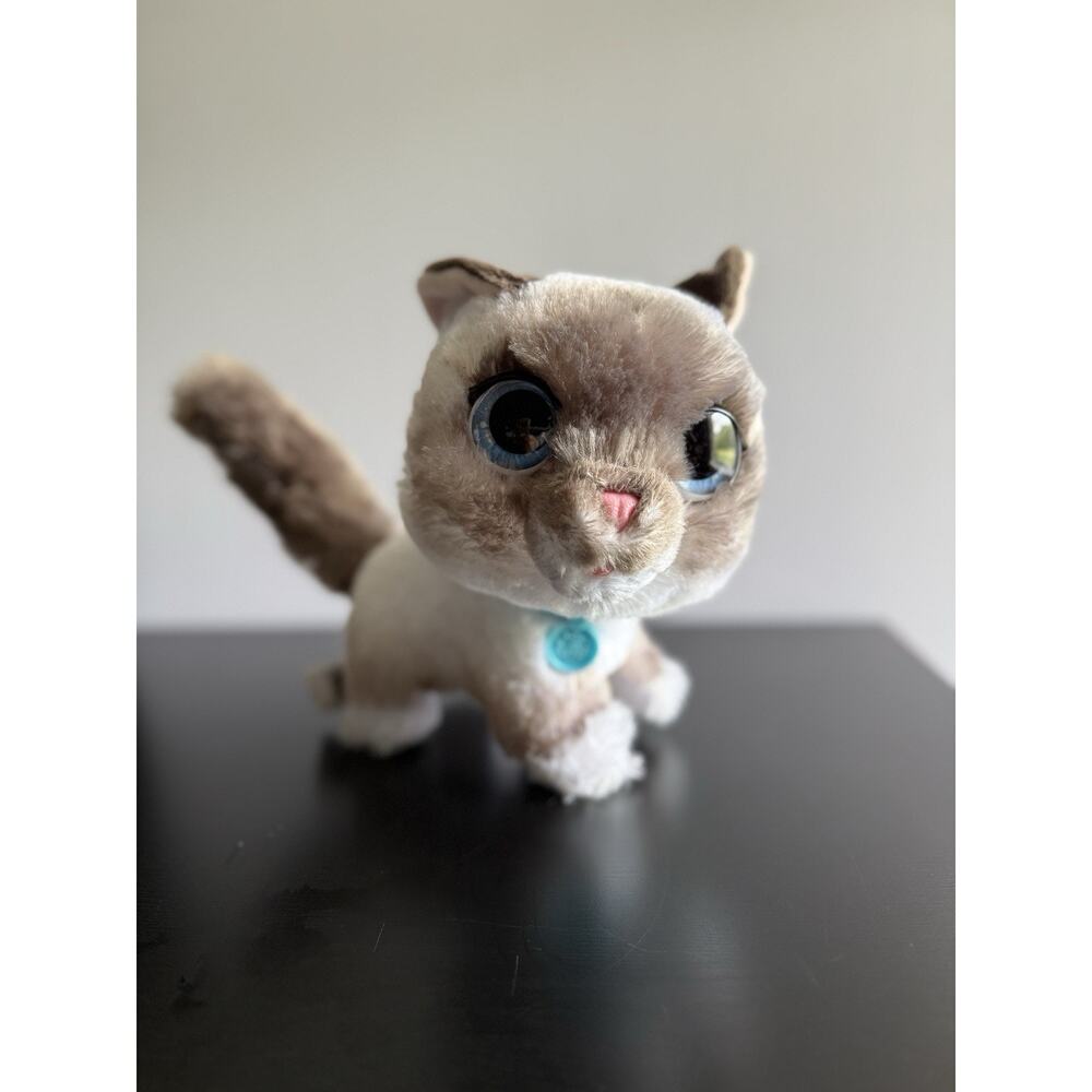 FurReal Wagalots Kitty Cat Toy Interactive Plush with Sound + Tail Wags Tested